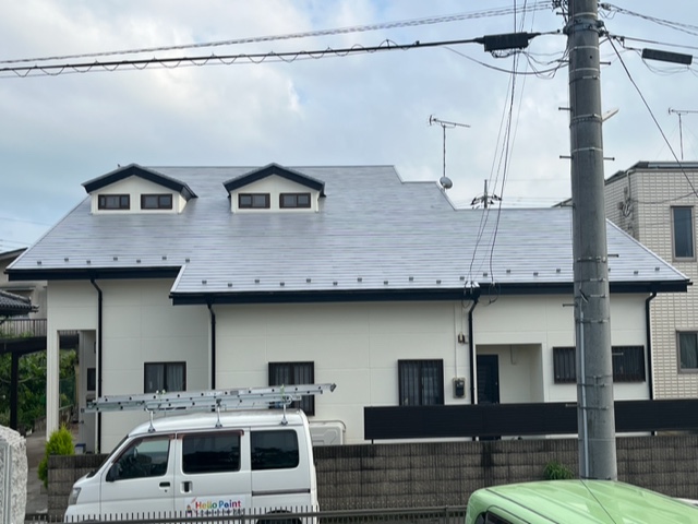 高根沢町 K様邸 ：屋根/外壁 高耐久遮熱塗装工事